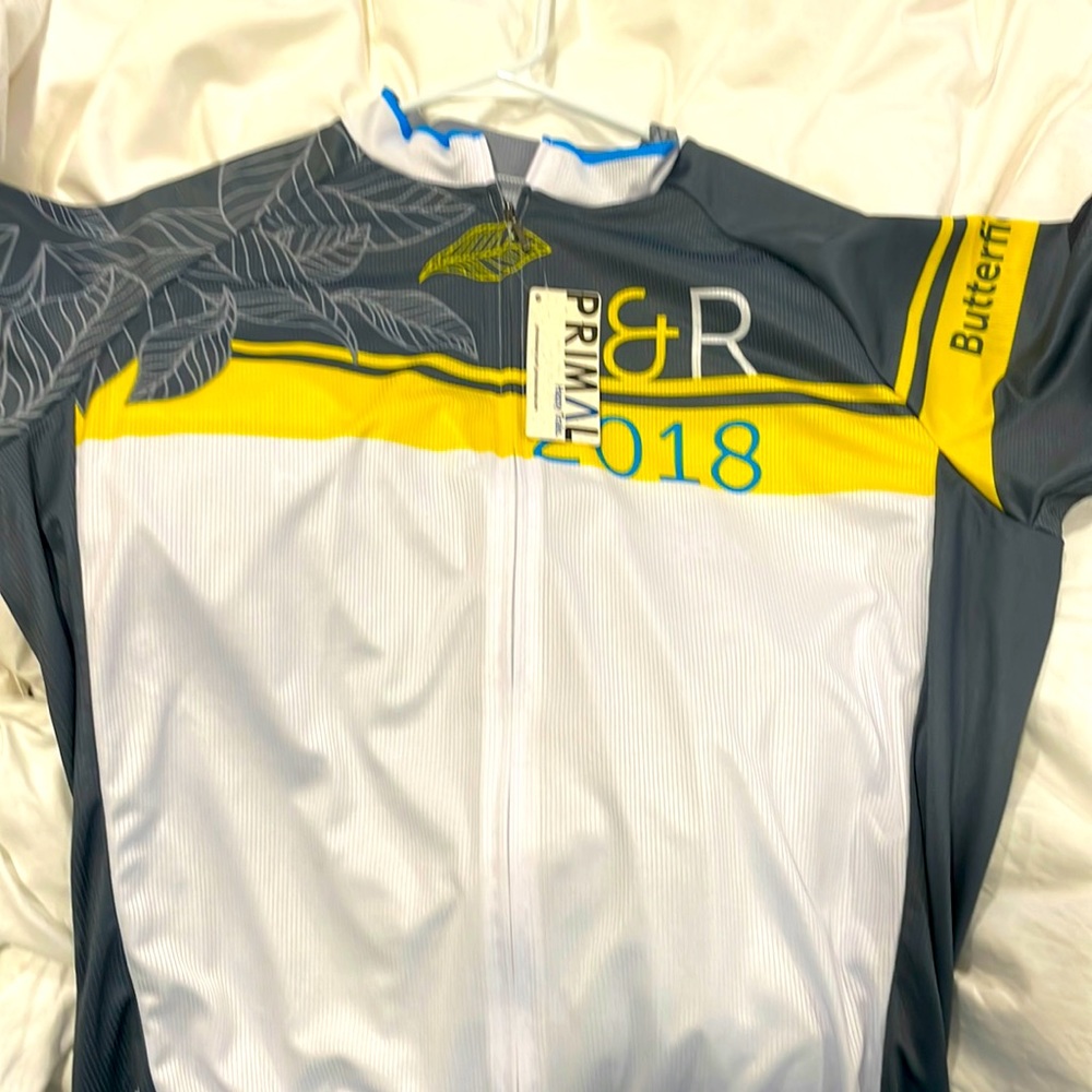 Butterfield and Robertson bike jersey NEW